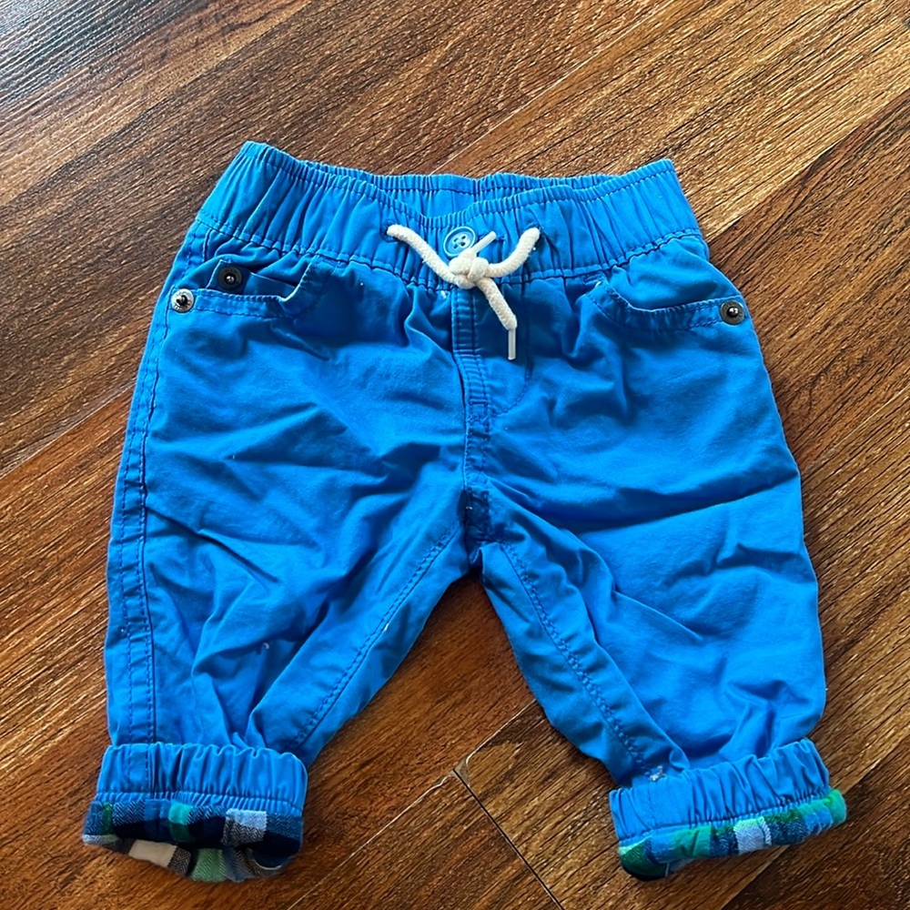 Baby Gap 0-3 month lined pants